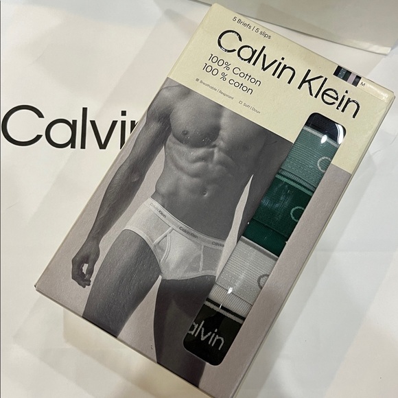 Calvin Klein Intense Power Men cotton Brief 5-pack M multicolor dark - Picture 7 of 7